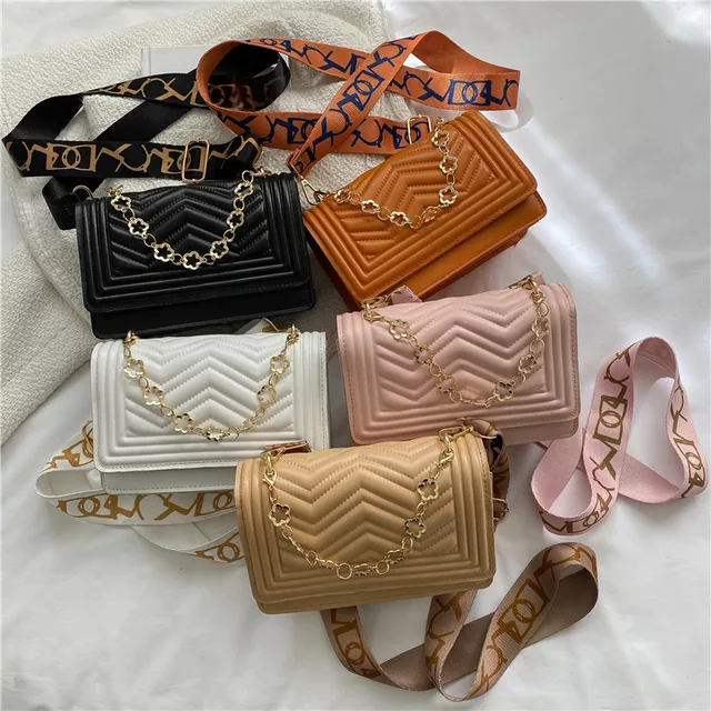 1pc thread crossbody bag