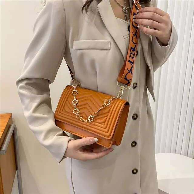 1pc thread crossbody bag